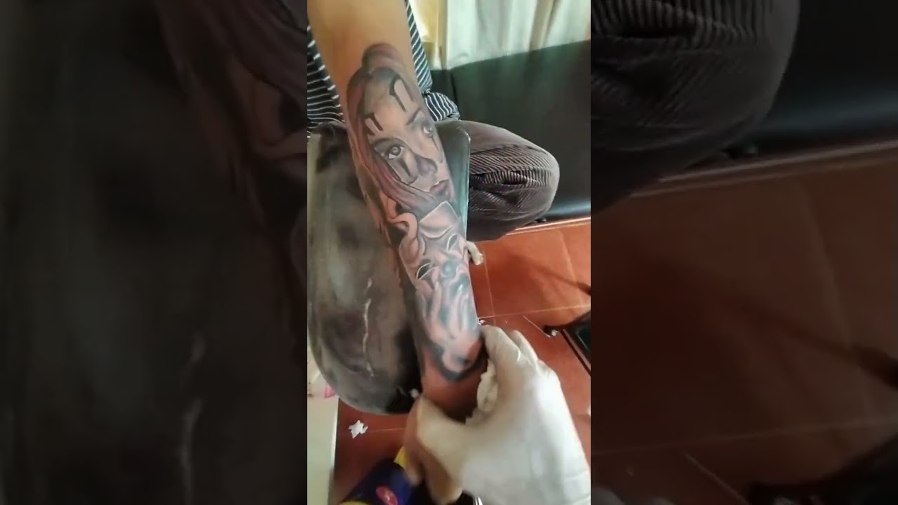 black gray tattoo #blacktattoo #blackandgraytattoo