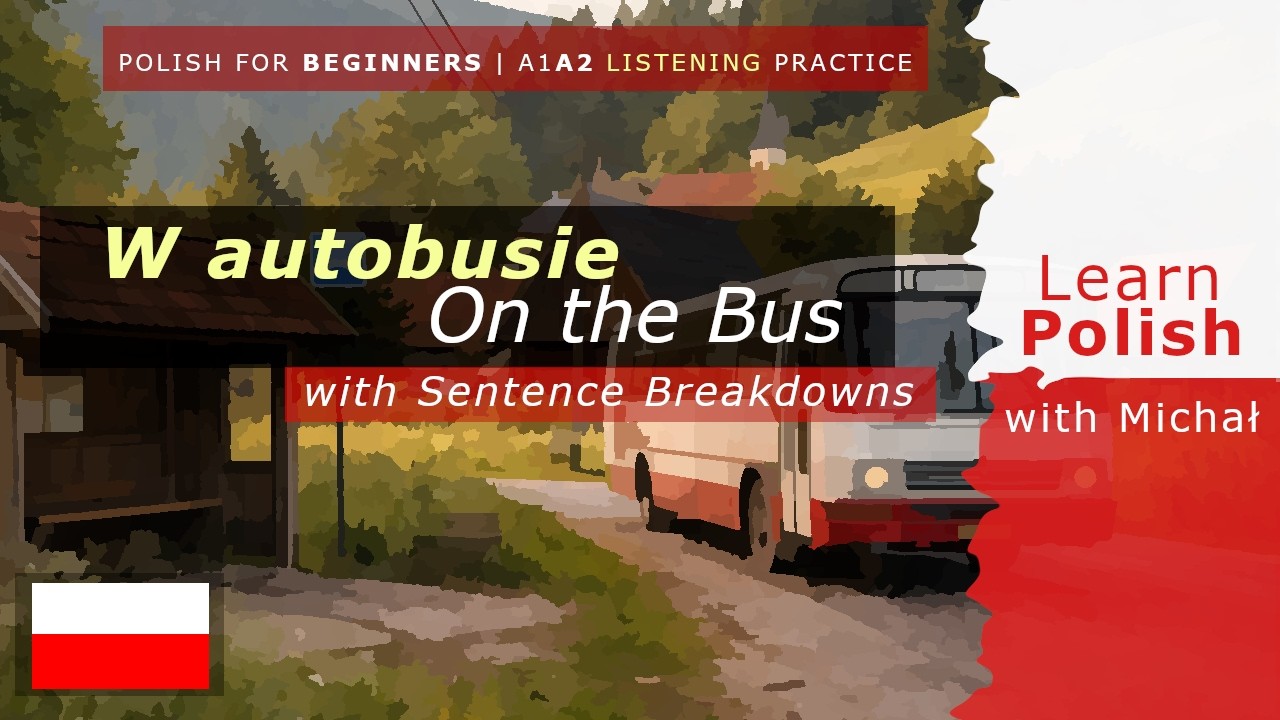 Polish Listening for Beginners A1 A2 | On the Bus