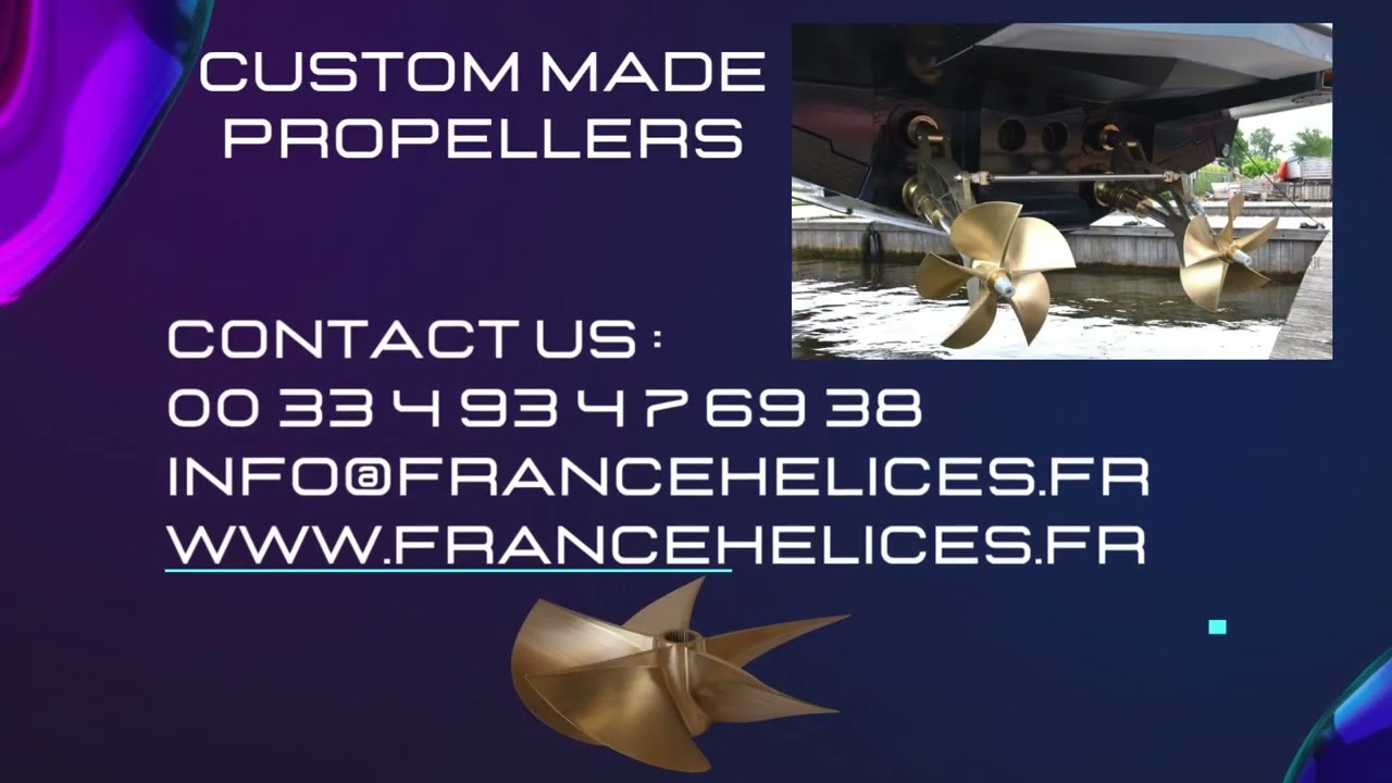 Custom made propellers