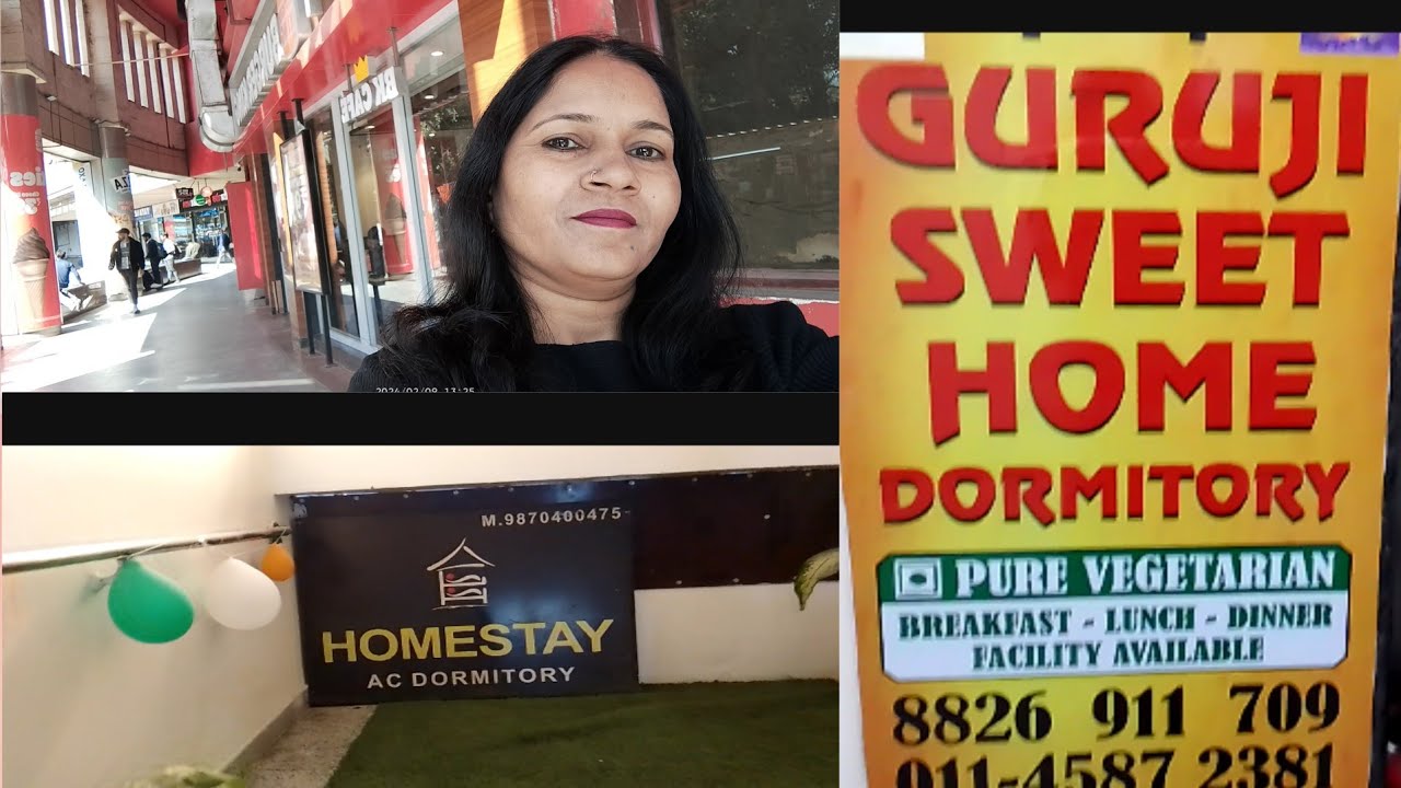 Homestay 🏡 nearby ISBT Kashmiri Gate Bus Adda Delhi | Sweet Home 😍 Dormitory | EP 2 | #homestay
