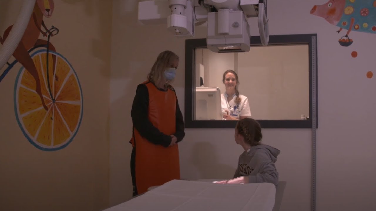 Bezoek aan de röntgen in het WKZ