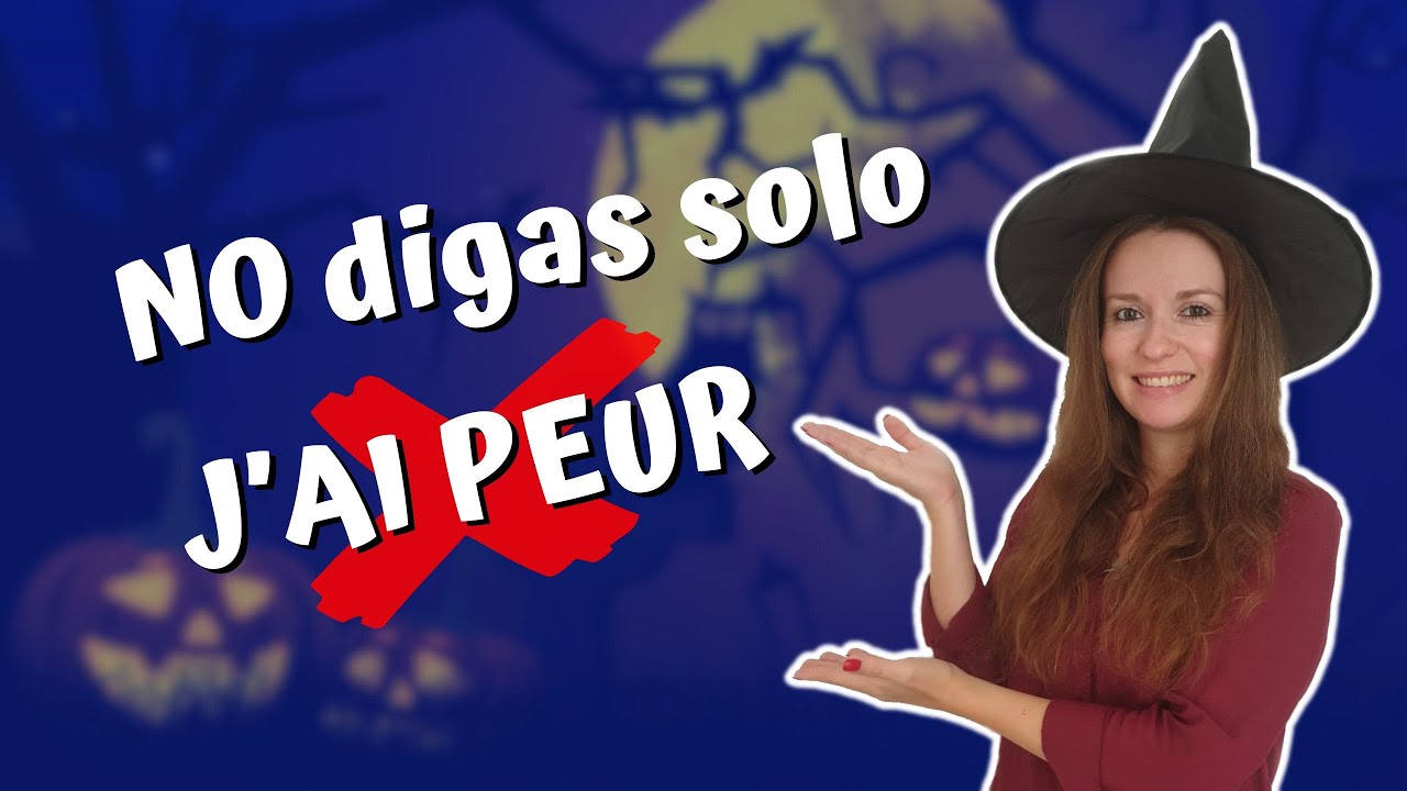 😱 8 EXPRESIONES para hablar del MIEDO en FRANCÉS