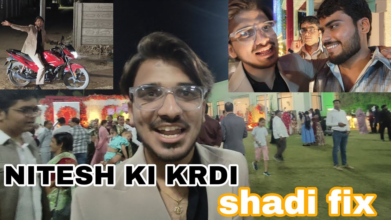 Mere Dost Nitesh Ki Behen Ki Shaadi 💍 Full Masti Vlog”