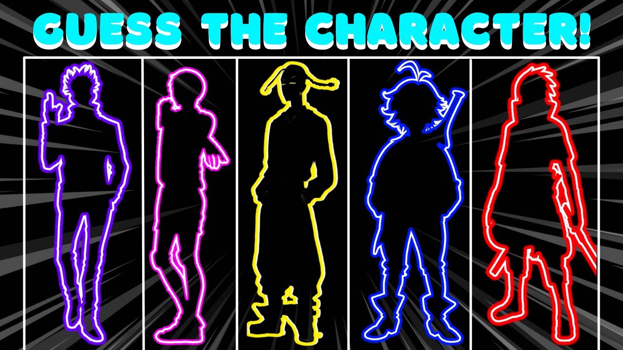 ANIME CHARACTER OUTLINE QUIZ! Can You Guess The Anime Character? (EASY-EXTREMELY HARD) 40 CHARACTERS