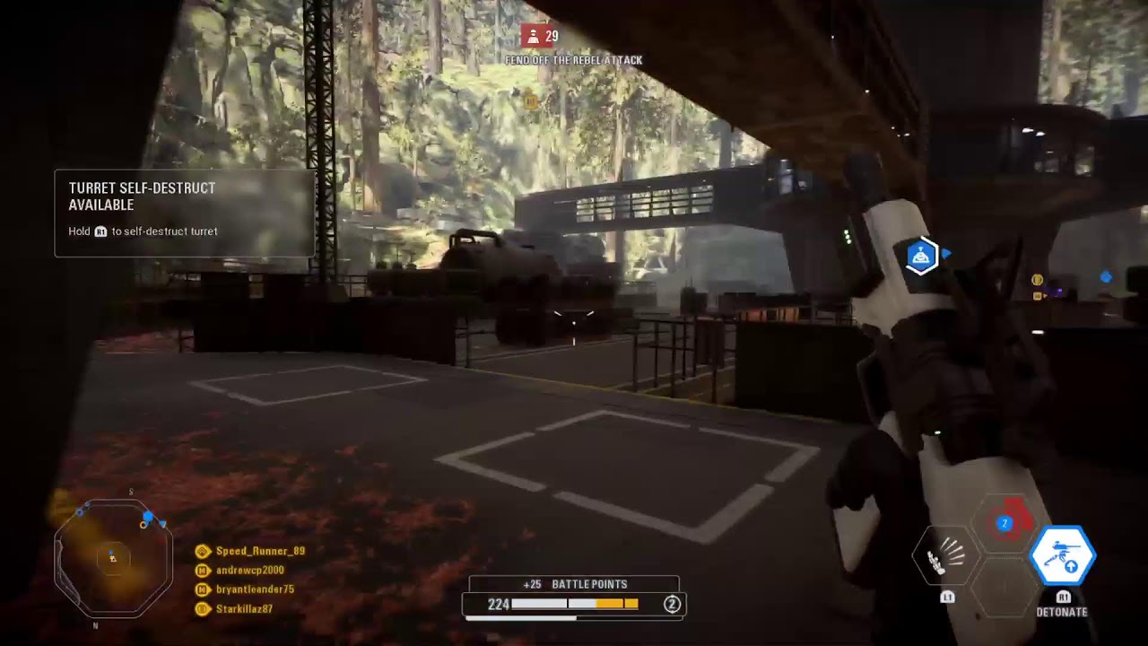 Star Wars BF2 PS5 gameplay