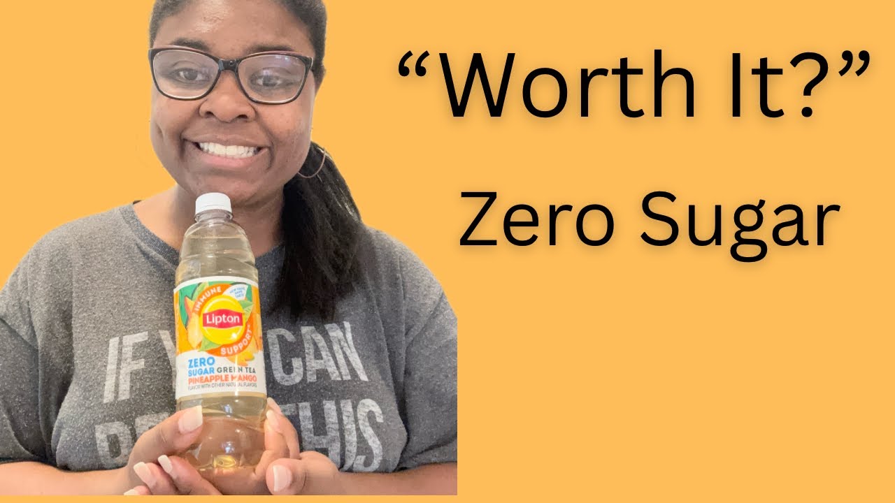 Lipton Green Tea Pineapple Mango Zero Sugar Review | Taste Test