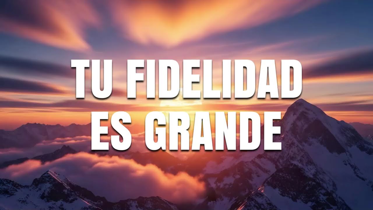 Tu Fidelidad Es Grande Mix 💕 MUSICA CRISTIANA DE ADORACION 2025 - HIMNOS ADORACION 2025