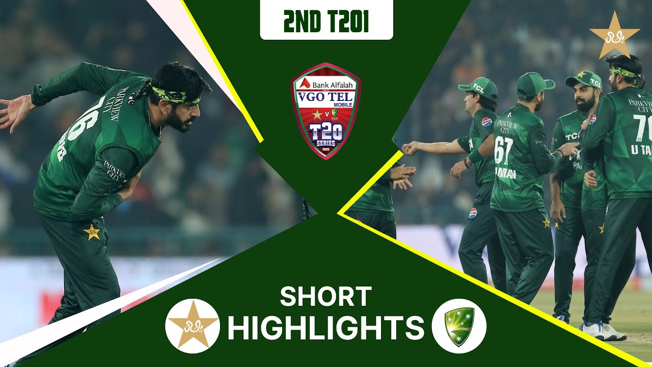 Short Highlights | Pakistan vs Australia | Match 02 | T20I Series 2026 | PCB | MJ1K