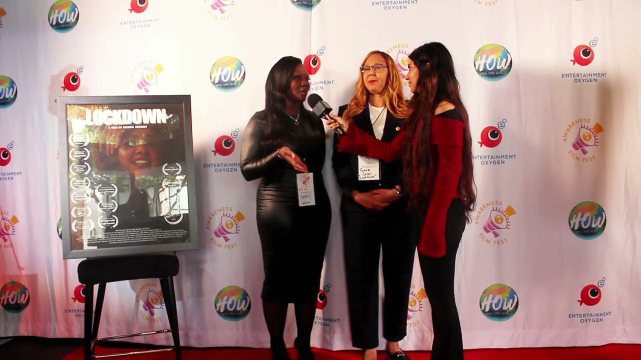 Pamela Colen & Cherrie McRae from Lockdown Red Carpet Interview | 2025 Awareness Film Festival