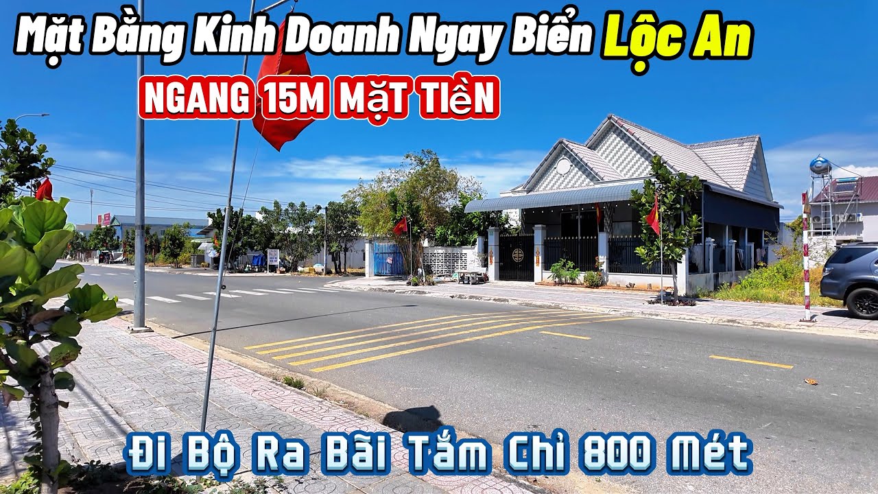 Mặt Tiền Kinh Doanh Cực Vịp Gần Biển Lộc An - Hồ Tràm Giá Tốt Nhất Khu Vực . #bds #nhadatbrvt 
