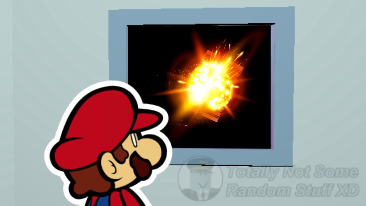 Valiant Hero ending but its Paper Mario