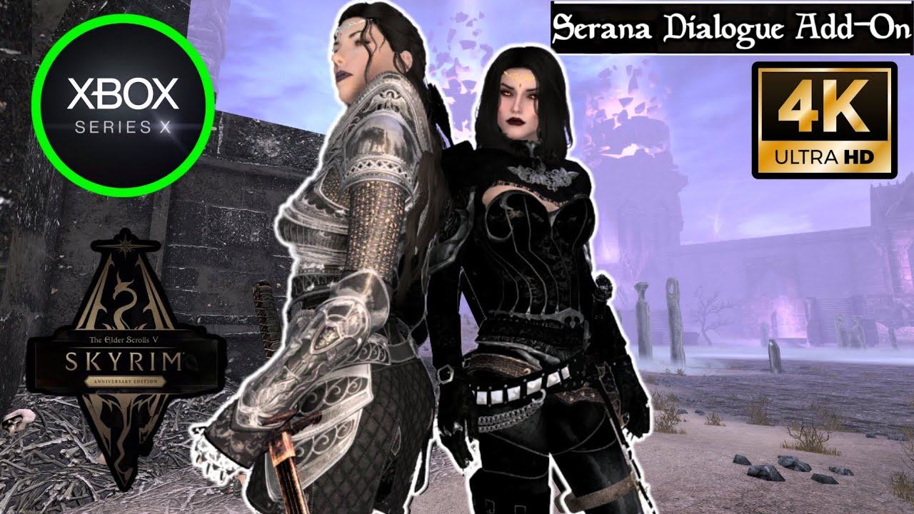 SKYRIM | Serana confronts her mother: Serana Dialogue Add-on 4.0