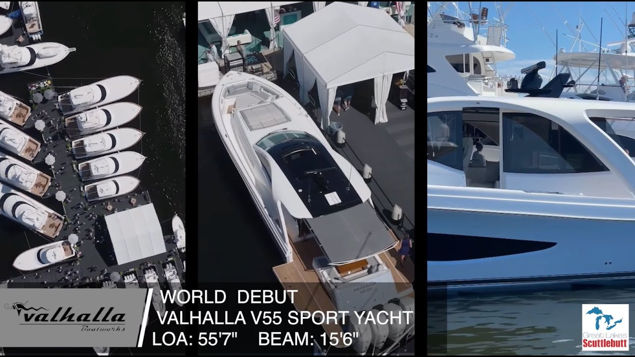 Спортивная яхта Valhalla V55 на выставке FLIBS 2025 | Great Lakes Scuttlebutt