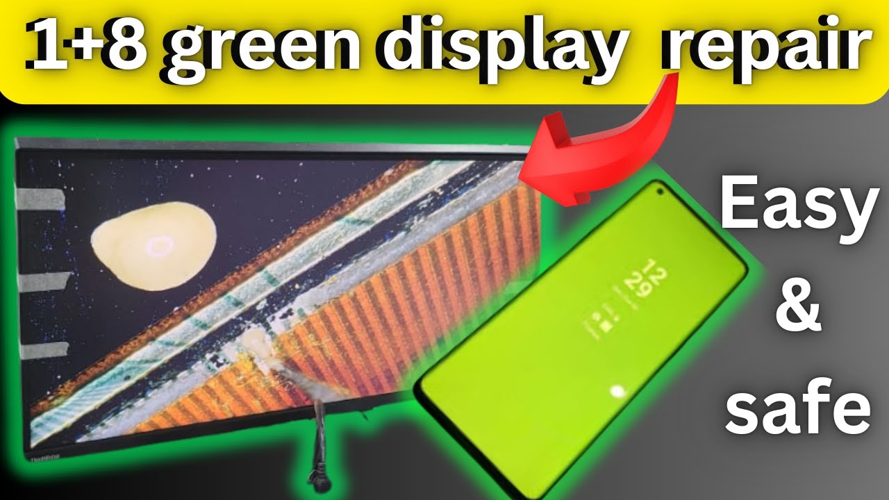 1+8 green display