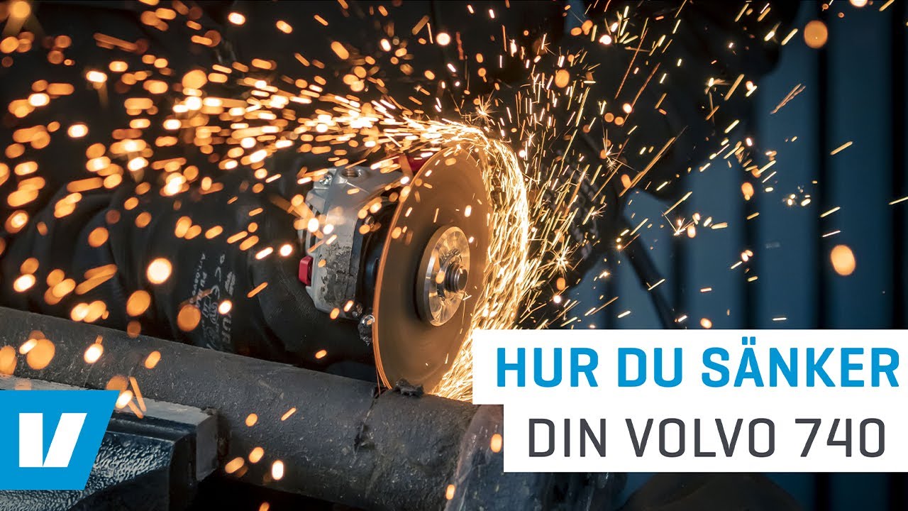 Hur du monterar Coilovers på Volvo 740