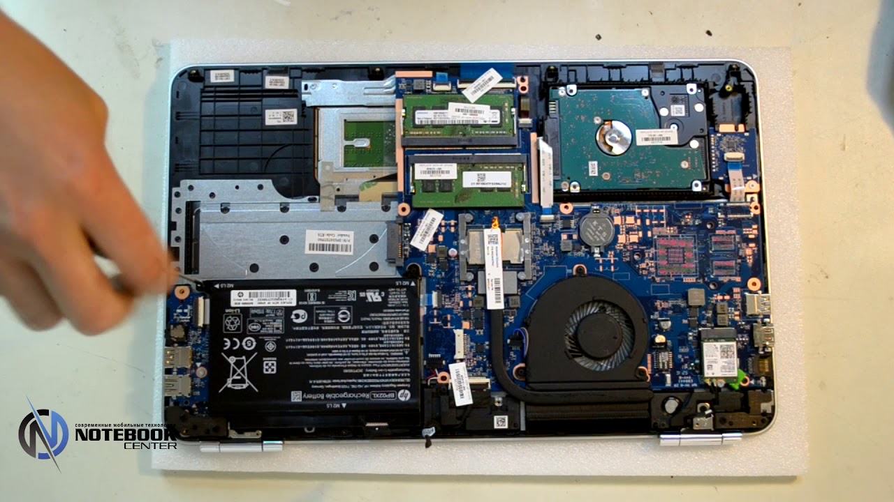 HP Pavilion 15 au123cl - Disassembly and cleaning