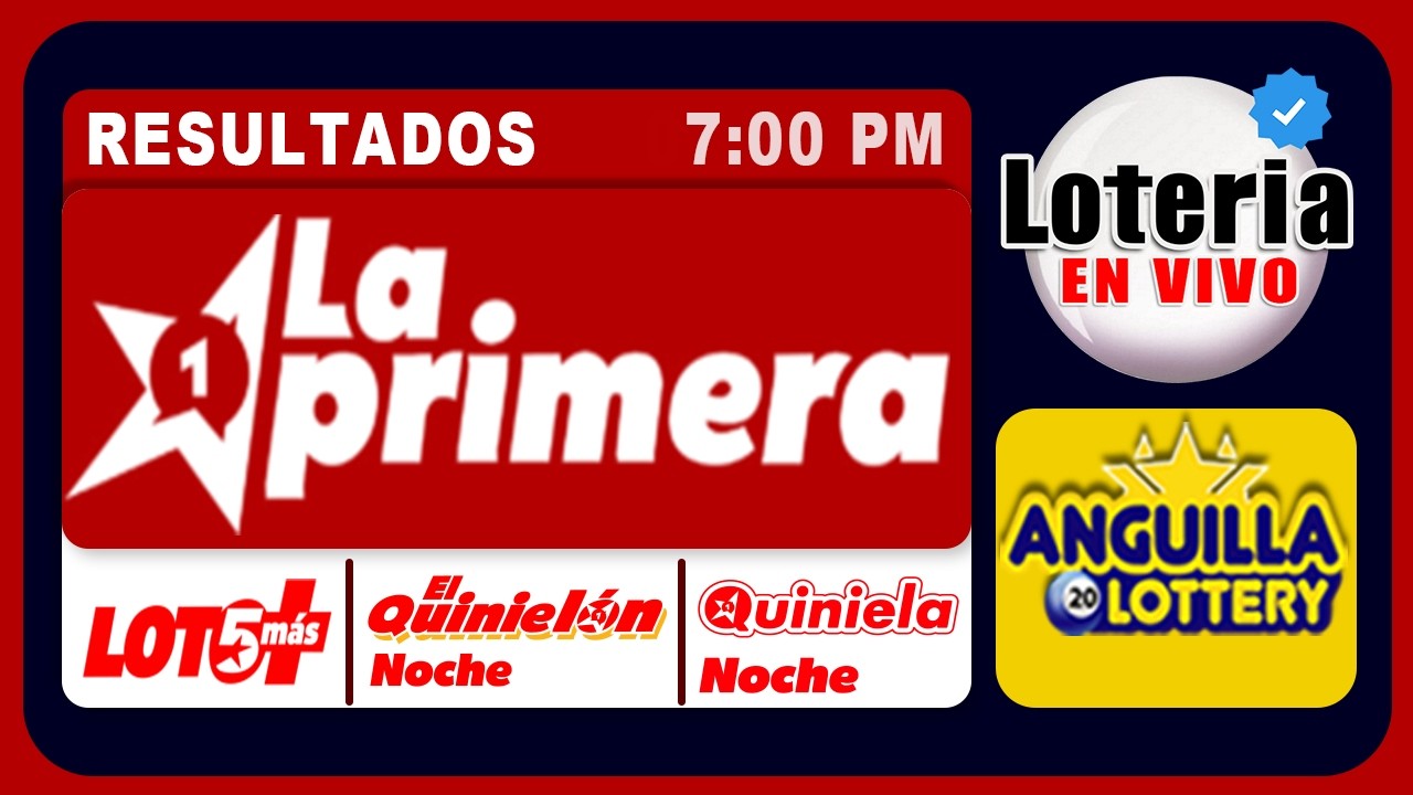 🔴 𝗘𝗡 𝗩𝗜𝗩𝗢 ▶ Resultados La Primera noche y Anguilla | 11 de Marzo 2026 | Resultados 7:00 PM de hoy