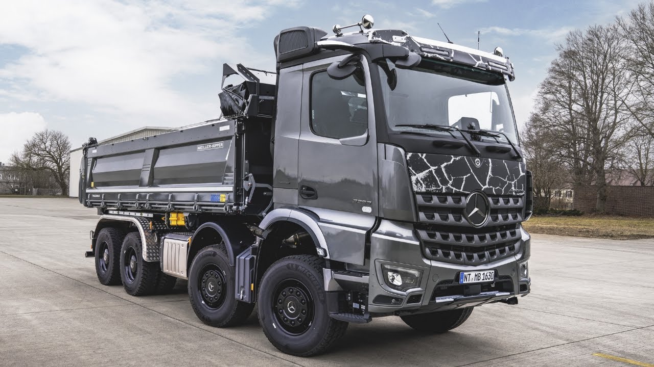 2025 Limited Mercedes-Benz Arocs Extent enthüllt: Baustellen-Gigant mit viel Hightech