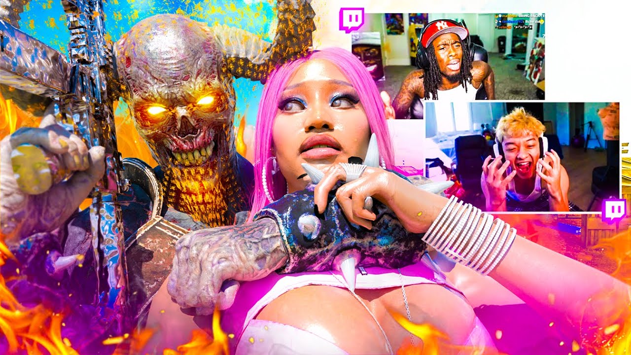 Killing Streamers with Fast DEMON MOVEMENT ☠️ (TERRIFYING)