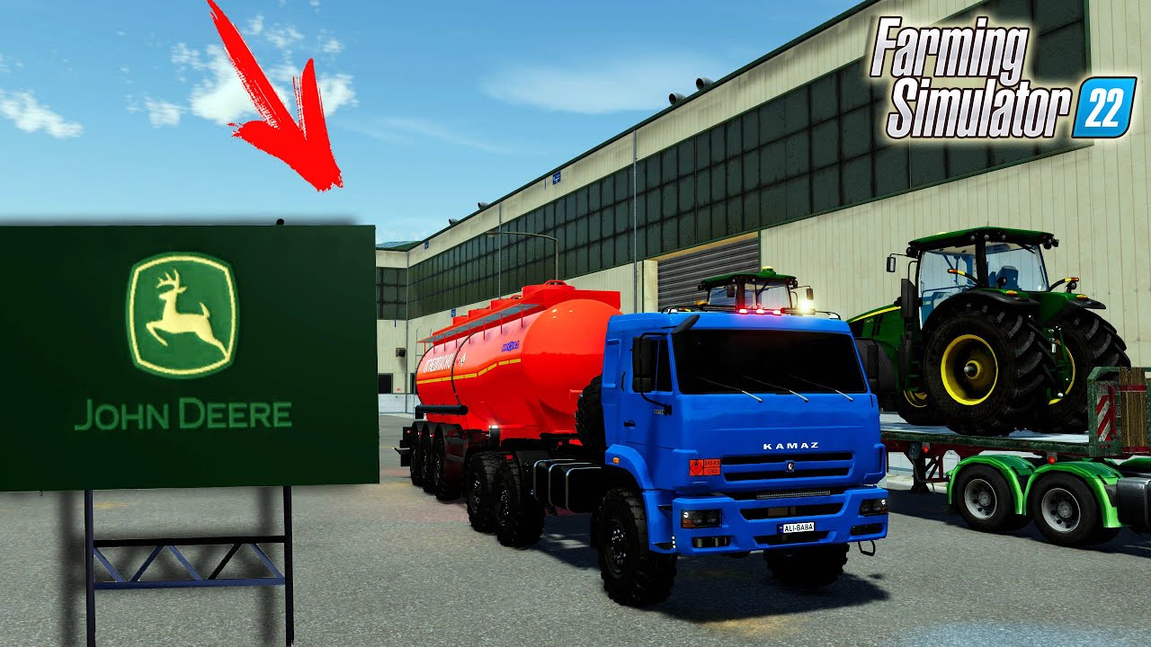 КУПИЛИ ЗАВОД John Deere. ДОСТАВКА ДИЗЕЛЬНОГО ТОПЛИВА. FS22