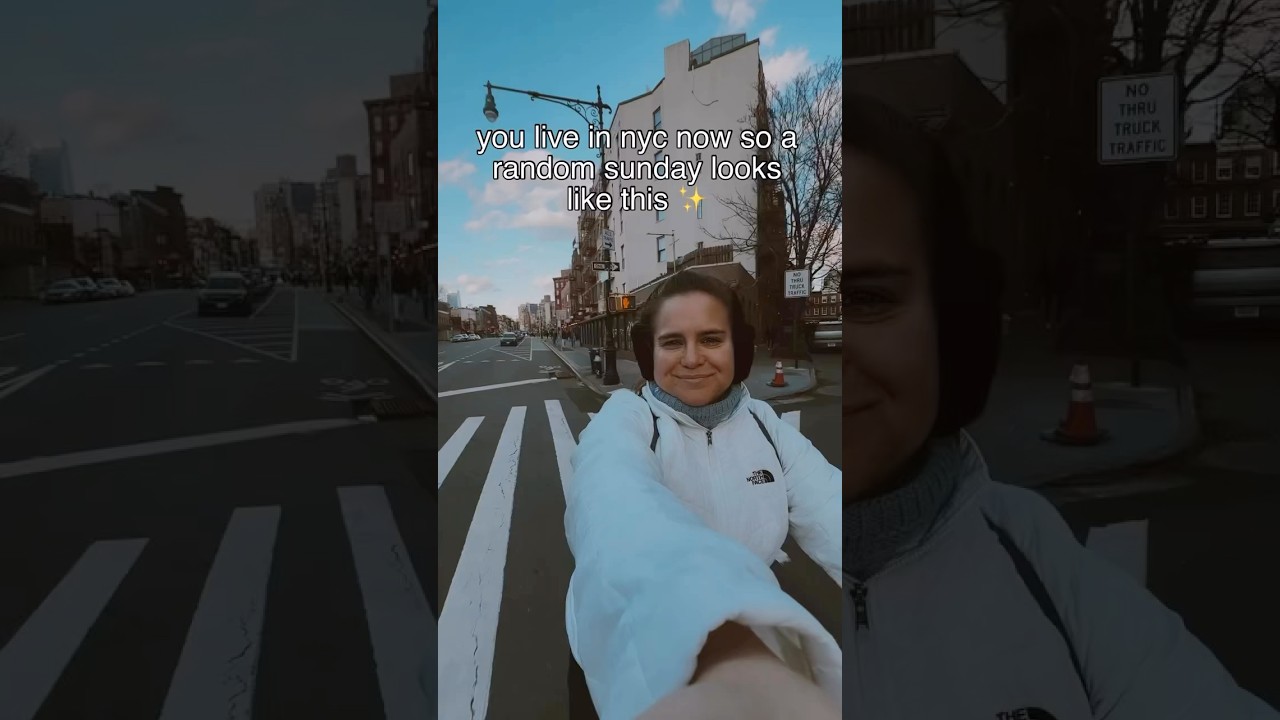 Just a random Sunday in nyc ❤️ Life is simply beautiful 🙌🏼 