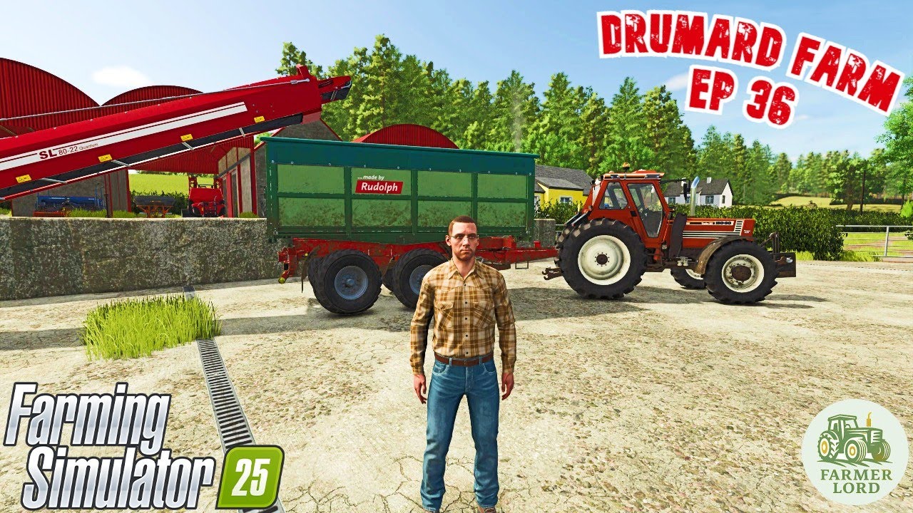 Farming Simulator 25, Drumard Farm With me Farmer Lord EP 36