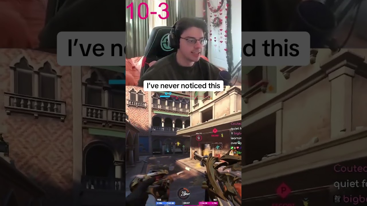 I never noticed this in Overwatch&hellip;