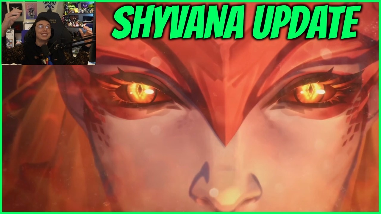 Caedrel Reacts To Shyvana Champion Update Cinematic
