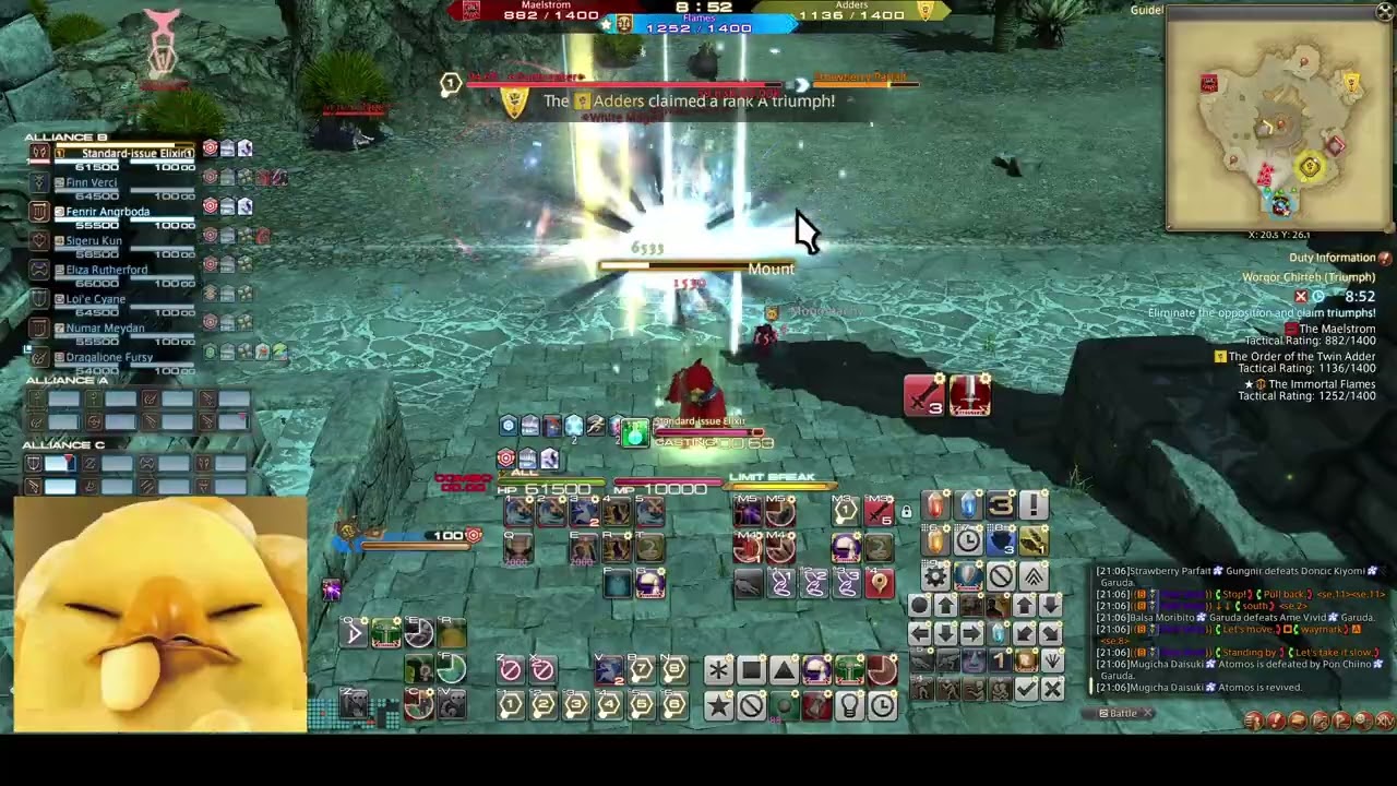 FFXIV PVP Frontline Worqor Shiteh & Onsuck Hakair 12 January 2026