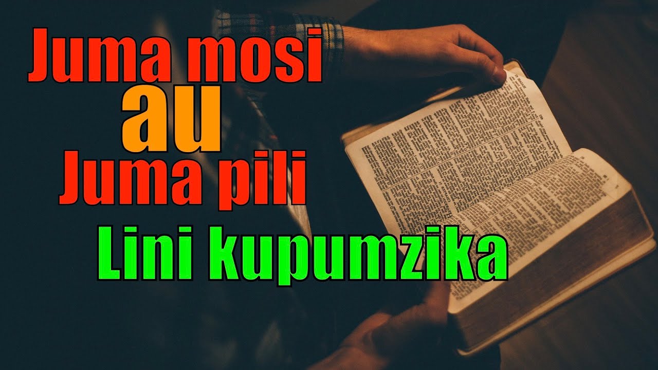 Lini kupumzika J Pili au J Mosi?   HD 1080p