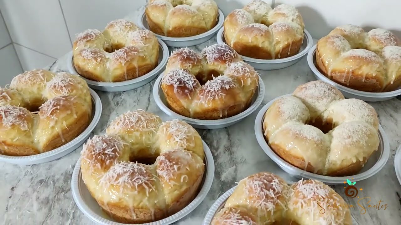 FAÇA ROSCA NA FORMA DOS CASEIRINHO l SUPER FÁCIL! ROSCAS CASEIRA