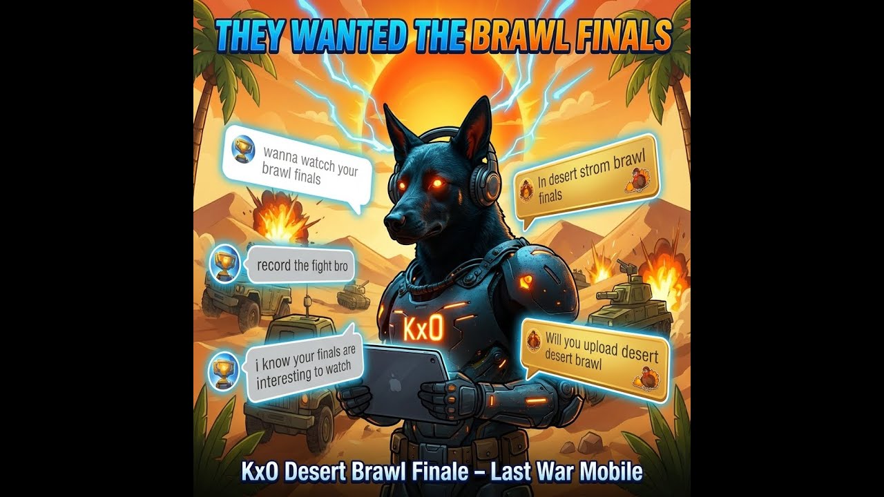 Desert Brawl FINALE – 4-Server Showdown! KxO vs ZON vs NuN vs IXc (Last War Mobile)