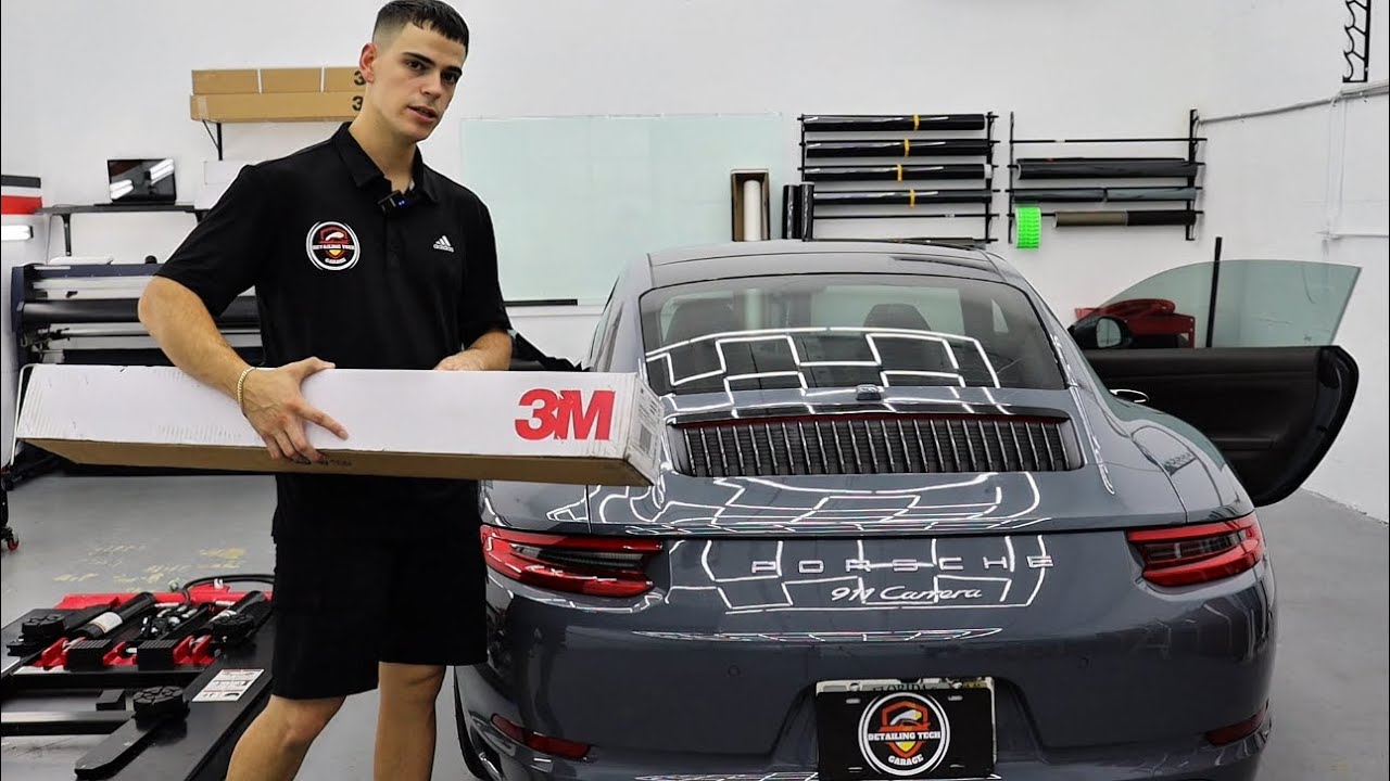 Ultimate Window Tint Upgrade for Porsche 911 Carrera | 3M Ceramic IR 35% Film Install
