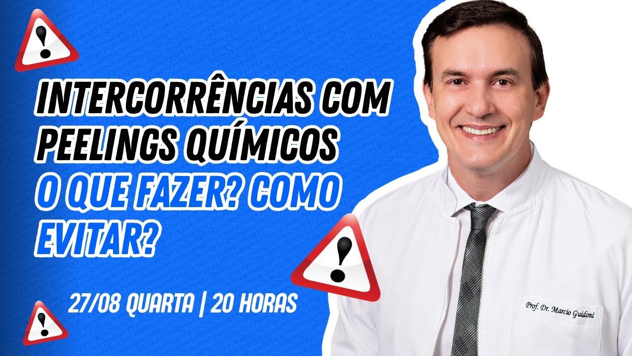 Intercorrências com Peelings Químicos: Saiba exatamente o que fazer e como evitar!