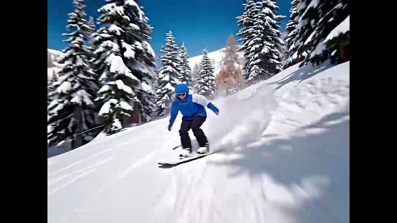 Летаю по сугробам 🎿 я легко, и ветерочек быстрый среди заснеженного леса несёт меня куда-то далеко.