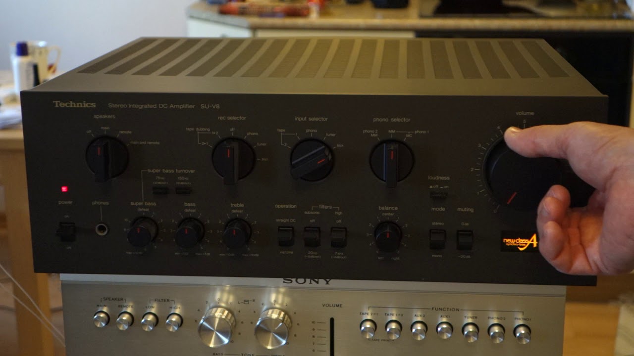 Technics SU V8 & Infinity Kappa 6.2 i Series II