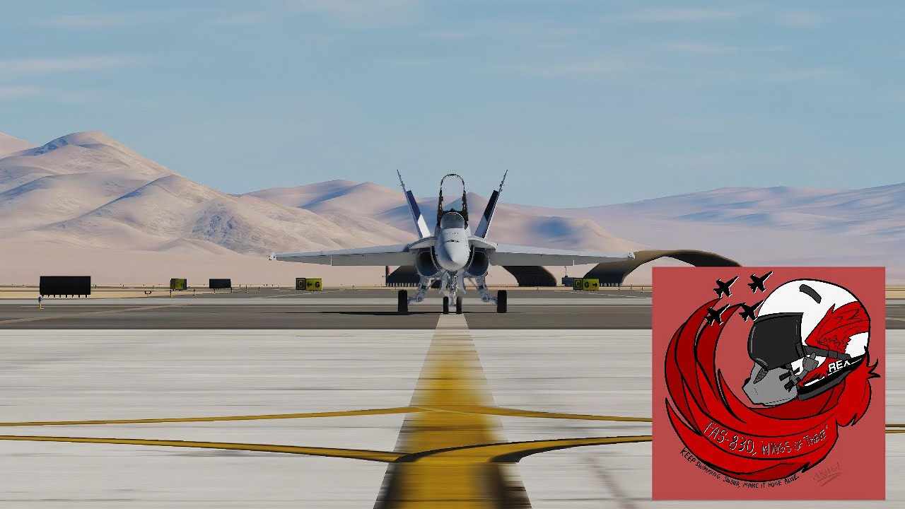 DCS World: F/A-18C Hornet Wings Of Theve Demo.