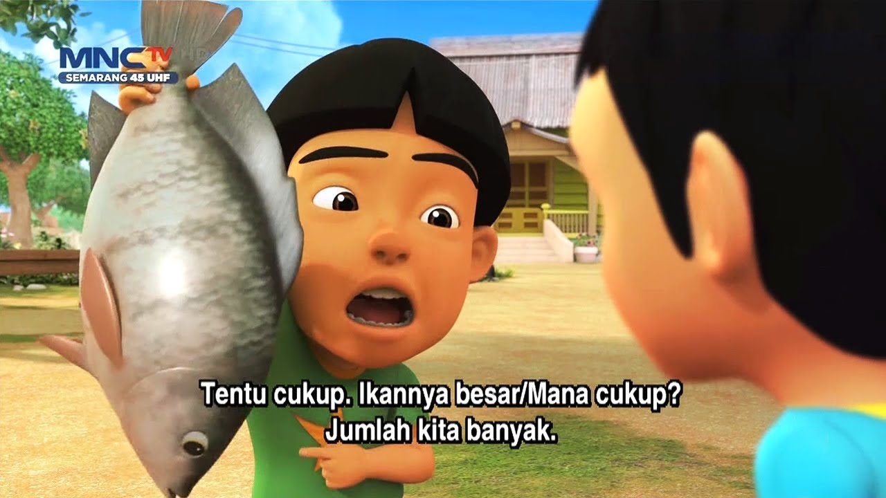 Upin & Ipin Musim 17 Full Movie - Sedapnya Bakar Ikan Dengan Tok Dalang | Upin Ipin Terbaru