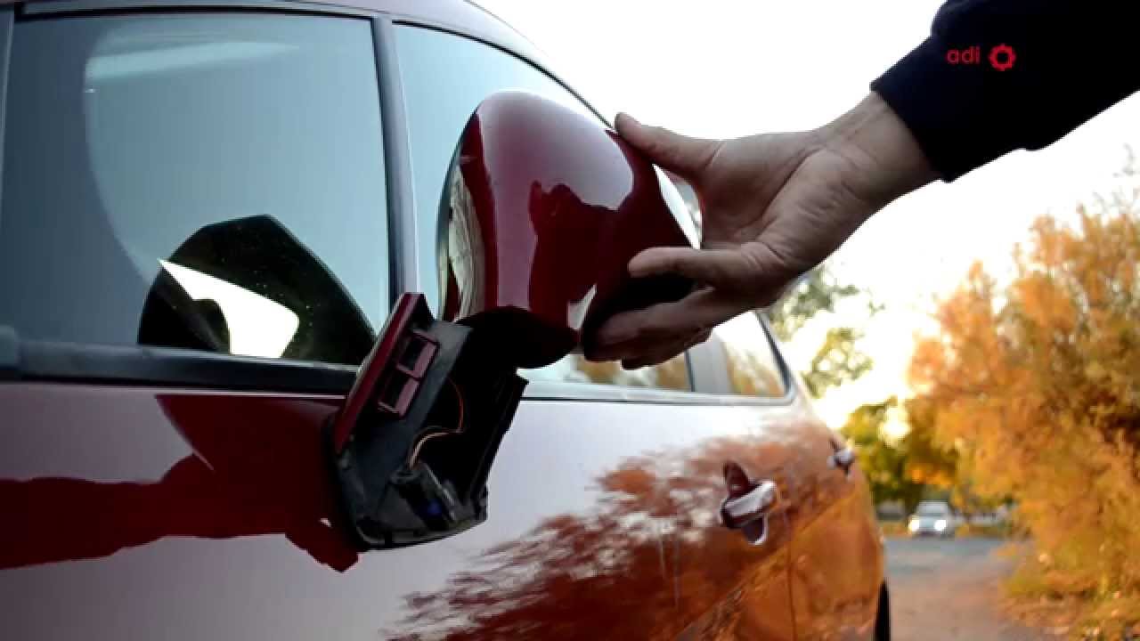 Peugeot 207 & 308 - How to remove complete mirror and refitting