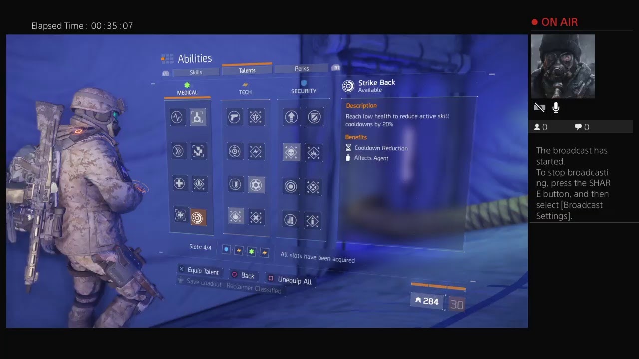 The Division 1.8.3: Legendary Madison Field Hospital with Randoms, Reclaimer Build.