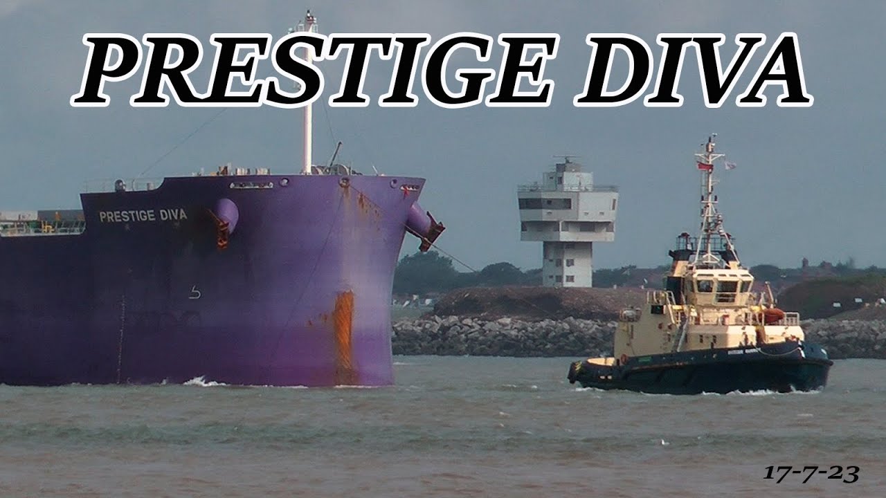 Captivating Maritime Arrival: Prestige Diva Arriving in Liverpool