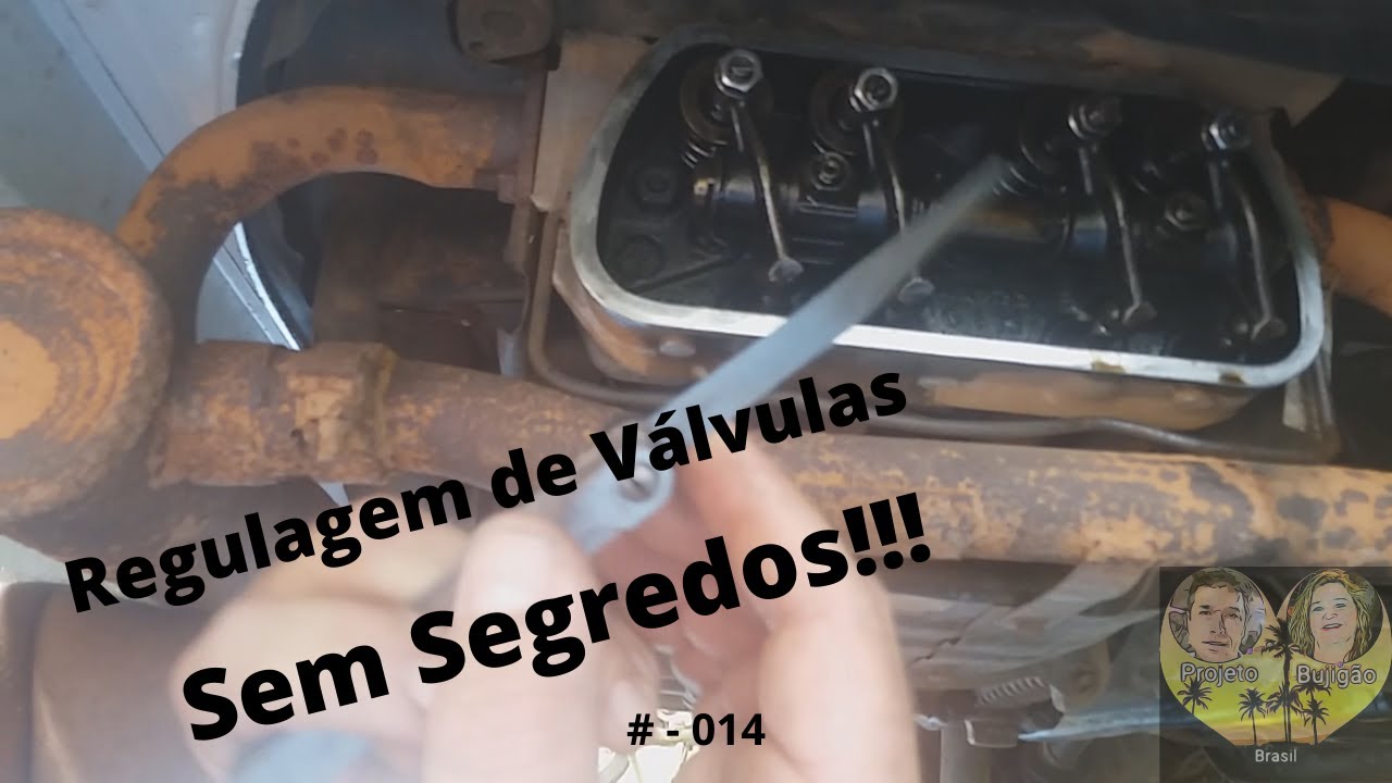 #014 - Regulagem de Válvulas da Kombi Motor Boxer ( A AR)