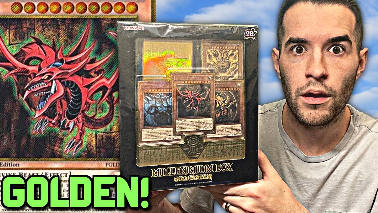 Opening Konami's GOLDEN GOD CARD Box!