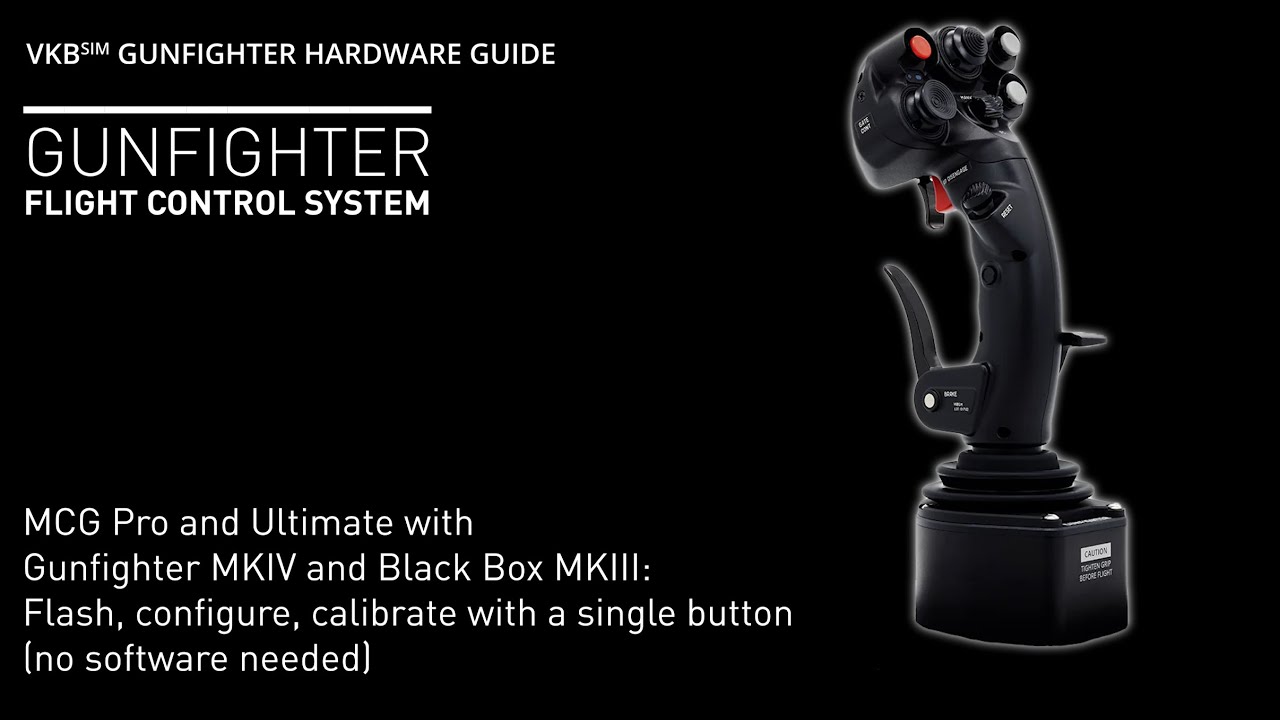 Gunfighter MKIV with Black Box MKIII and MCG Pro or Ultimate grip - Initialization and calibration