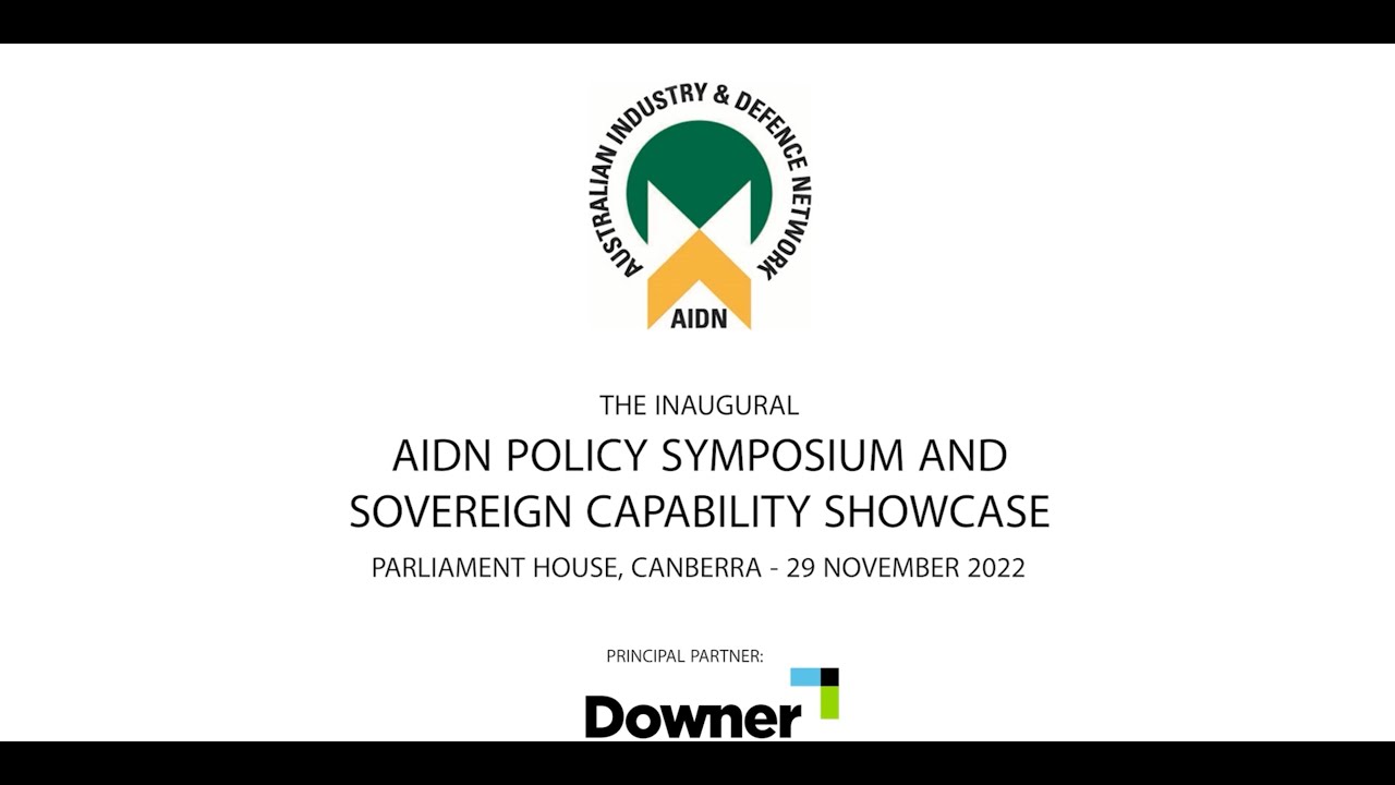 Precision Public Affairs - AIDN Sovereign Capability Showcase and Policy Symposium 2022