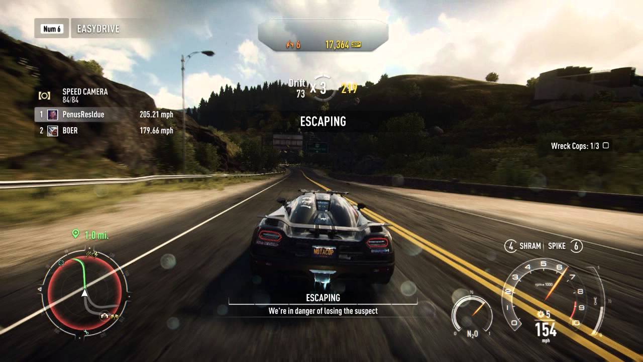 Need For Speed: Rivals PC — геймплей Koenigsegg Agera R Racer — Глава 6, «Волчья шкура»