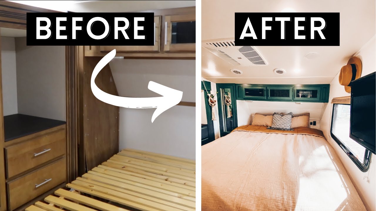Back at it...Our BIGGEST RV renovation transformation yet! 😳