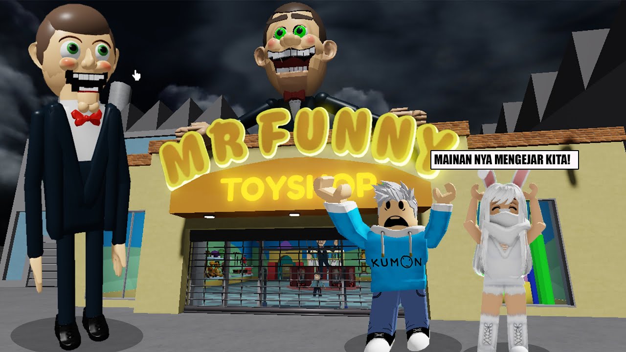Aku & @AKUDAP Jadi Satpam Di Toko Mainan Yang Berhantu! MAINAN NYA HIDUP! -Escape Mr Funny's ToyShop