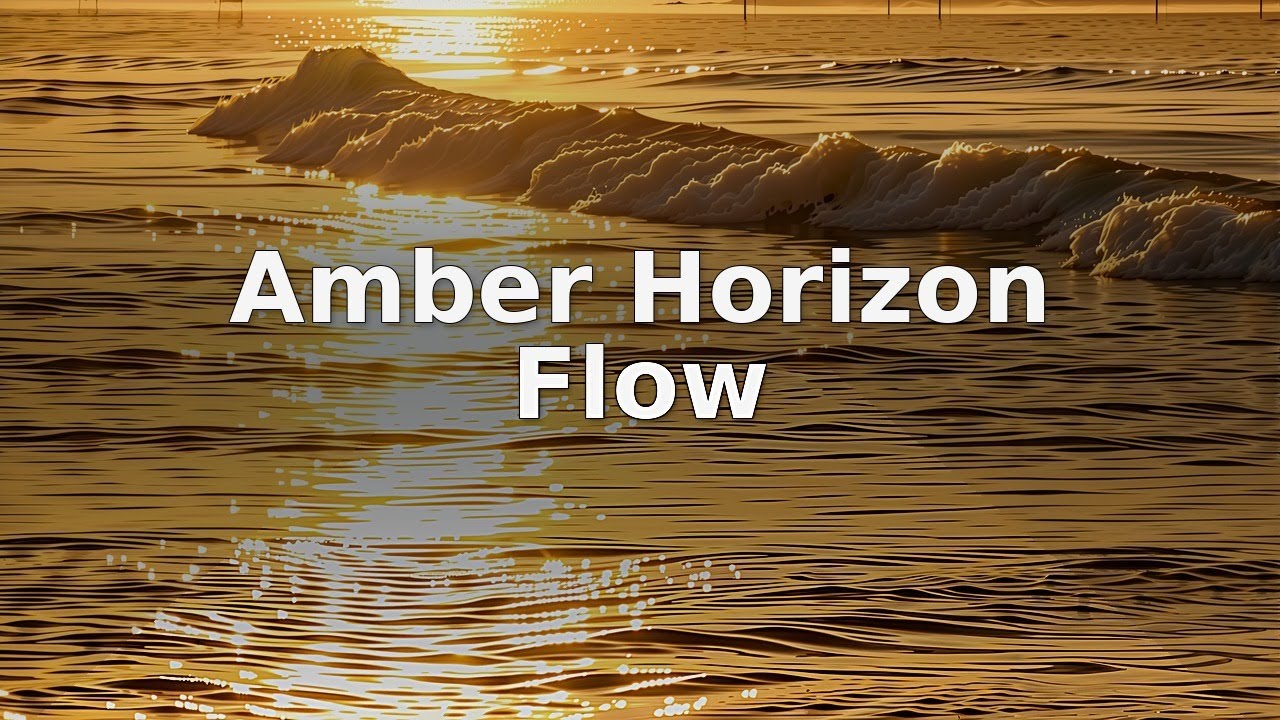Amber Horizon Flow | Oceanic Calm | Soft Motion