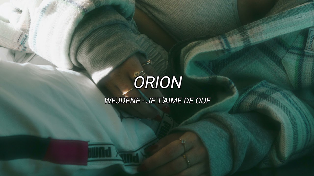 Wejdene - Je t’aime de ouf (slowed + reverb)